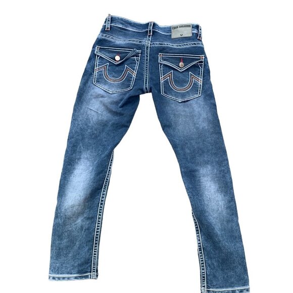 Vintage True Religion Jeans Size 32 Blue - Picture 5 of 11